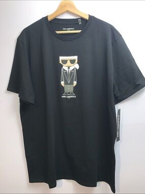 Karl Lagerfeld Men's Kocktail Karl Crewneck T-Shirt
